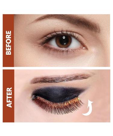 Copper Mascara - Lengthening, Waterproof, Volumizing, Curling, Brown Defining, Natural Hypoallergenic Colored - Cruelty Free - Buy Online on GoSupps.com