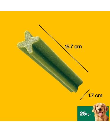 Pedigree Dentastix Fresh Dental Chews for Large Dogs 25 kg+, 28 Sticks - Buy Online on GoSupps.com