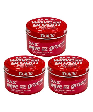 DAX Wax Wave and Groom haarwax 3 x 99 g
