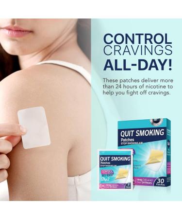 Stop Aid Step 2 Quit Patch - 30 Patches (14mg) | 24-Hour Nicotine Replacement Therapy - Buy Online on GoSupps.com