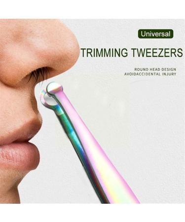 TEMKIN Nose Hair Trimmer & Tweezers - Precision Nose Hair Removal Tool | Stainless Steel Trimming Kit (Includes Tweezers Bag - Buy Online on GoSupps.com