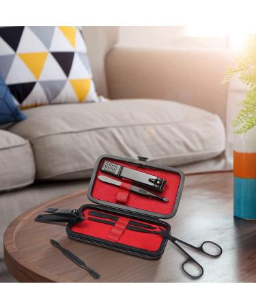 8 PCS Nail Clippers Set - Premium Manicure Kit for Women & Men | Stainless Steel Facial, Hand, and Foot Care Tools | Professional Grooming Gift Pedicure Set with Portable Travel Case - Buy Online on GoSupps.com