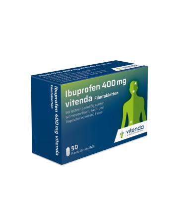 Vitenda Ibuprofen 400mg 50pcs - for pain and fever