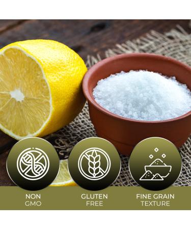 SPQR Seasonings Citric Acid 1lb Bottle - Food-Grade Flavor Enhancer, Natural Preservative for Cooking, Baking, & Cleaning - Buy Online on GoSupps.com