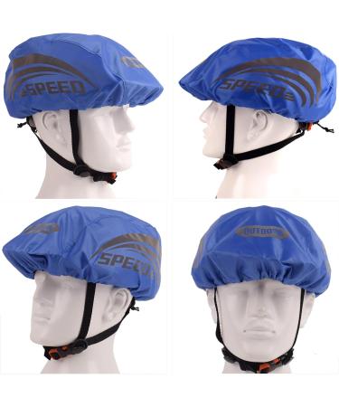 JSHAHA 2 Pack Bicycle Helmet Covers - Durable Blue Rain Protection for Cycling - Universal Fit - Buy Online on GoSupps.com