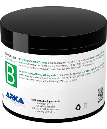 ARKA MYSCAPE CO2 Refiller Set - 2x400g | Optimal Plant Growth | Citric Acid & Soda for Freshwater Aquariums | International Shipping Available - Buy Online on GoSupps.com
