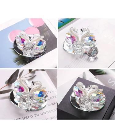 Nail Art Dappen Dish Shape Crystal Cup Glass Acrylic Cup Acrylic Glassware Tools with Lid for Home Nail Salon - Buy Online on GoSupps.com