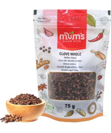 Mum's Premium Cloves Whole | Whole Cloves | Clove 75g - Buy Online on GoSupps.com