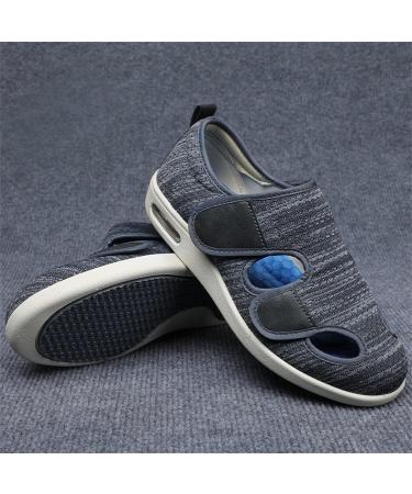 Men's Adjustable Diabetic Slipper Shoes for Swollen Feet | Arthritis Edema Relief | Perfect Gift for Elderly - Buy Online on GoSupps.com