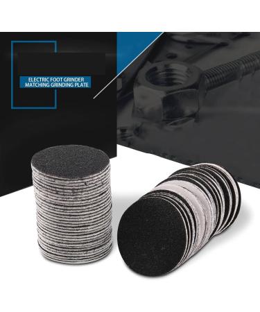 GRARRO 60 Pieces Sandpaper Disc Pad (Regular Coarse 100 Grit) for Electric Foot File Callus Remover Pedicure Tool - Buy Online on GoSupps.com