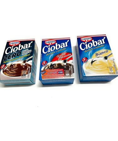 Tris Ciobar Ciobar Zero 76g + Ciobar Fondant 115g + White Ciobar 105g
