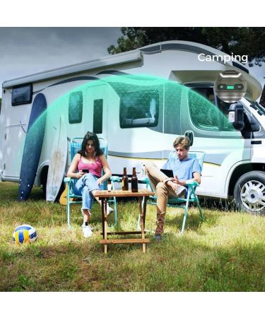 Tvnakdfq Portable Outdoor Mosquito Repeller Hanging Solar Lights Suitable for Home Garden Camping Picnic - Buy Online on GoSupps.com