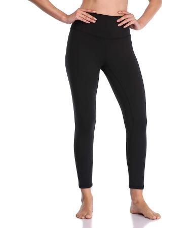YUNOGA Women's Ultra Soft High Waisted Seamless Leggings | Tummy Control Yoga Pants - Black Medium - Buy Online on GoSupps.com