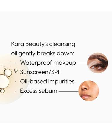 Kara Beauty Radiant Cleansing Oil - Korean Face Wash & Makeup Remover for Women Gentle Cleanser for Face Eye Makeup Remover Facial Cleanser Skin Care Essential Cleansing Oil Made in Korea - Buy Online on GoSupps.com