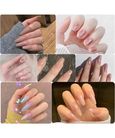 6 Colors Chrome Glitter Powder for Nails - Aurora Mirror Effect Nail Pigment & DIY Salon Glitter - Buy Online on GoSupps.com