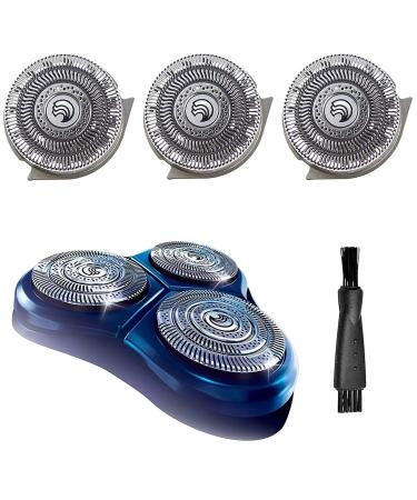 Hq9 Replacement Heads Compatible with Philips Norelco Electric Shaver Speed XL Series HQ9080 HQ9070 HQ8240/8260 PT920 8140XL 8150XL 8160XL 8170XL HQ9 Replacement Blades Upgraded Shaving Heads 3pcs Hq9-3