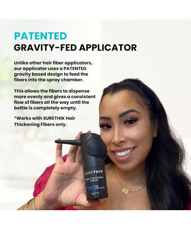 Hair Building Fibers 15G Kit - Dark Brown | BONUS Applicator & Comb for Hairline Enhancement - Ideal for Men & Women - Buy Online on GoSupps.com