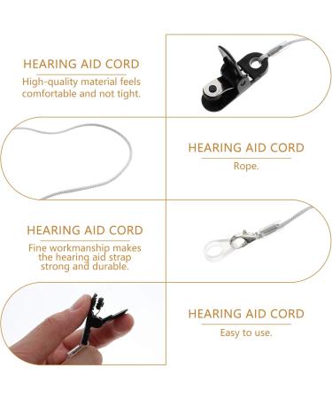 Baluue Clip Anti- Lost Lanyard BTE Protector Portable Rope Fixation Cord Protector Strap for Adult Senior - Buy Online on GoSupps.com