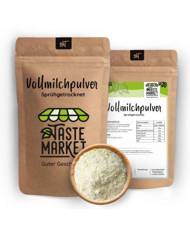 5 kg size selection of full milk powder |26% fat |Dry milk spray -dried |Milk powder whole milk |Ideal for travel & emergency reserve 5 kg (1 Pack)