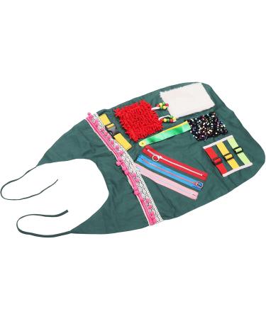 Generic Alzheimers Activity Apron Sensory Apron Training Relaxation Cotton Calming Relieves Anxiety for Home - Buy Online on GoSupps.com