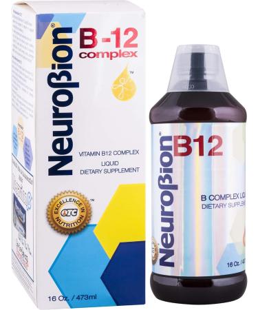 Neurobion Vitamin B12 Complex 16 Oz Liquid Citrus Flavor