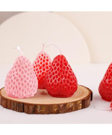 Strawberry Aromatherapy Candle | Cute Birthday Candle Ornaments for Creative Celebrations - International Shipping Available - Buy Online on GoSupps.com