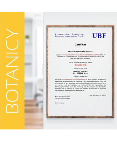 Botanicy Cholestro Forte with Bergavit - Natural Cholesterol Support - Vegan Formula with Bergamot Vitamins A C E Zinc & Selenium - 60 Tablets - Hormone-Free - Buy Online on GoSupps.com