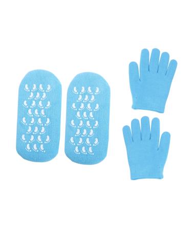 MERRYHAPY MERRYHAPY Thermoplastic Gel Moisturizing Spa Socks Soothing Dry Skin Healing