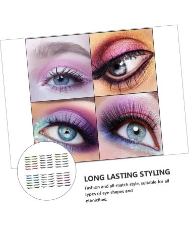 Beatifufu 6pcs Eyeliner Lash Tape Lotus Tealight Candle Holder Eye Line Strip Sticker Beauty Products Plastic - Buy Online on GoSupps.com