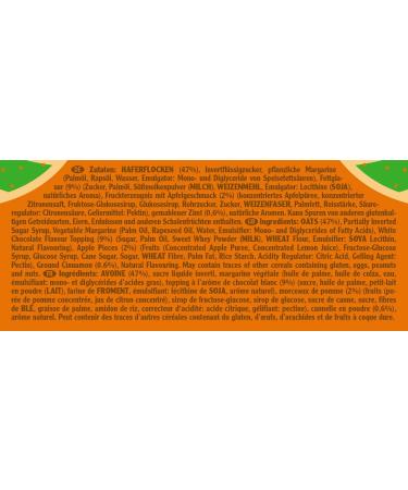 Buy Davina Energy Oatsnack Riegel - Handcrafted Apple Strudel Oatmeal Bars 15 x 65g Box (975g) - Delicious Carbohydrate Snack for Energy - International Shipping Available - Buy Online on GoSupps.com