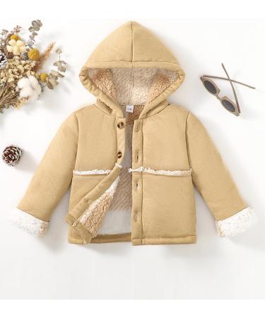 ZOEREA Toddler Baby Hoodie | Unisex Long Sleeve Pullover | Apricot 12-18 Months - Buy Online on GoSupps.com