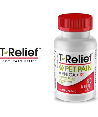 Pet Pain Relief Tablets with 12 Natural Medicines - Fast-Acting Soother for Dogs & Cats - 90 Tablets (2 Pack) - Buy Online on GoSupps.com