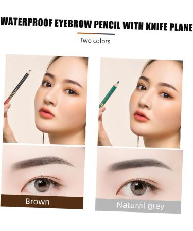 IWOWHERO 12pcs Lip Liner Eyeliner Lip Liner Pencil Eyeliner Pencil Waterproof Eye Liner Pencil Wooden - Buy Online on GoSupps.com