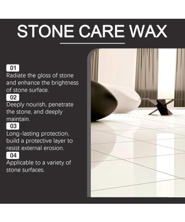 Natural Stone Wax - Preserve & Protect Your Surfaces | Long-Lasting Floor Wax for Unwanted Liquids & Revitalization - Buy Online on GoSupps.com