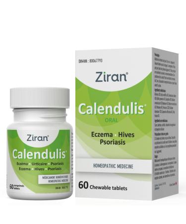 Ziran Calendulis Calendula for Hives/Eczema/Psoriasis (Oral - 60 Tabs)