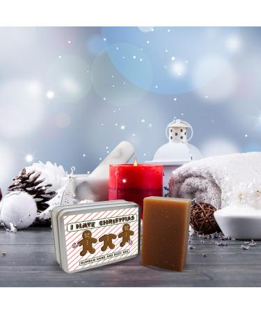 I Hate Christmas Bar Soap - Unique Gag Gift for Adults Coffee Infused Stocking Stuffer - Perfect December Birthday Present - Buy Online on GoSupps.com