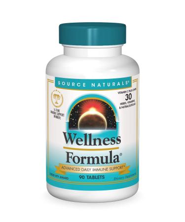 Source Naturals Wellness Formula Herbal Defense Complex 90 Tablets
