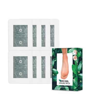 MEDITHERAPY Stay Cool Healing Patch 8 Patches detoxing Foot Pads All Natural herb Remedy - Buy Online on GoSupps.com