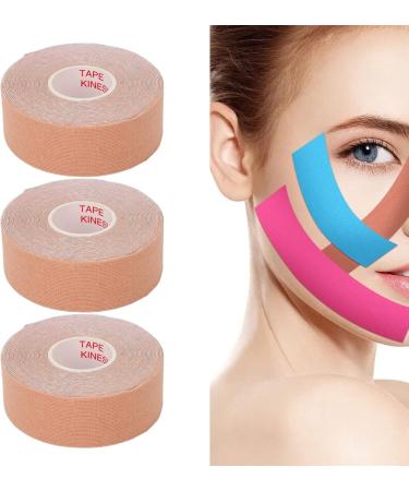 3 Rolls Face Tape Facial Wrinkle Remover Strip Easy Cutting V Shaping Lifting Patch This Face Tape Can Effectively Lift And Tighten Both The Skin And Muscle (Color de piel) LIZEALUCKYz4rgpxkou2-12 - Buy Online on GoSupps.com