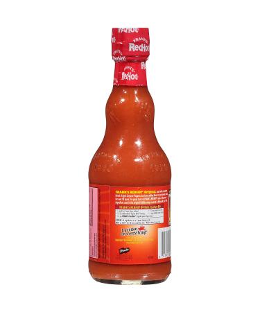 Frank's RedHot Original Hot Sauce 12 fl oz (Keto Friendly) - Pack of 1 - Buy Online on GoSupps.com
