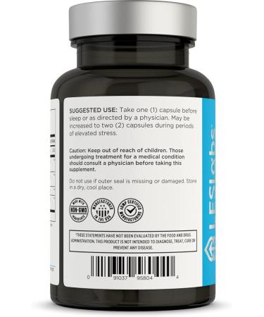 LES Labs Cortisol and Metabolic Health Support Duo Supplement for Cortisol Balance and Thyroid Support 60 + 60 Capsules - Buy Online on GoSupps.com
