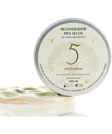  Finca La Pontezuela 5 Elements - Olive Oil Foot Cream for Cracked and Dry Feet Intensive and Immediate Nutrition Eco-Friendly Ingredients - Buy Online on GoSupps.com