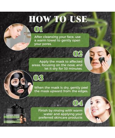 Aarovibe Blackhead Remover peeloff mask deep cleansing for blackheads dirt acne pore reduction for men and women 120 ml - Buy Online on GoSupps.com