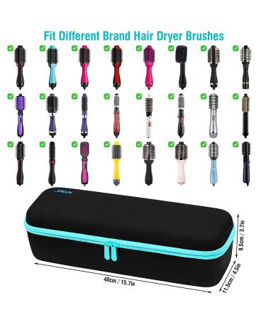 Hard Travel Case for Revlon One Step Hair Dryer Brush 1.0 & 2.0 - Portable & Lightweight Storage Bag for Hot Tools Volumizer & Hot Air Brushes - Buy Online on GoSupps.com