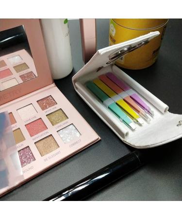 Professional Eyebrow Tweezers Set - 5 Stainless Steel Tools for Precise Plucking & Hair Removal - Buy Online on GoSupps.com