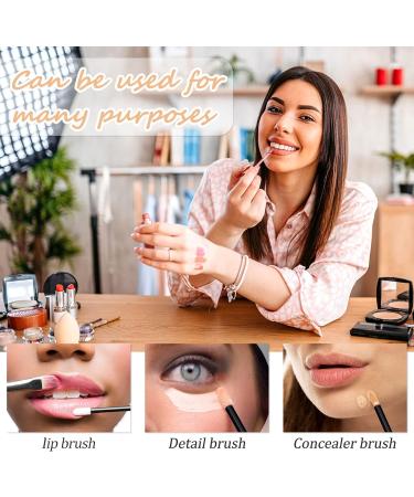 Sularpek 100 PCS Disposable Lip Gloss Brush Lip Applicator Wands Makeup Tool for Lips, Eyes, and Makeup Application - Buy Online on GoSupps.com