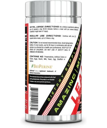 Amazing Muscle Lean 10 Burner - 90 Capsules for Muscle Preservation & Metabolism Support - Buy Online on GoSupps.com