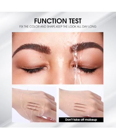 4D Brows Gel Kit - Long Lasting Clear Eyebrow Setting Gel - Waterproof Makeup Pomade - 2 Pack (0.5 Fl Oz) - Buy Online on GoSupps.com
