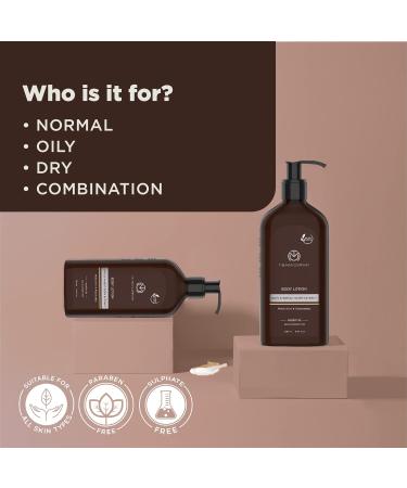 The Man Company Body Lotion For Extra Dry Skin Oats & Wheat Germ Extract 24 Hours Moisturizing Makes Skin Soft & Supple Anti-oxidant Absorbs Quickly Rejuvenates & Uplifts SLS & Paraben-Free - 300 ml - Buy Online on GoSupps.com