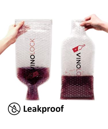 Vinolock Wine Protector Bag for Airline Travel - 6 Pack - Buy Online on GoSupps.com